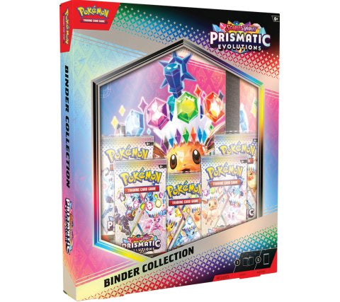 Sealed English Pokémon TCG – Prismatic Evolutions Binder Collection – HLcollectibles